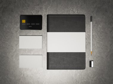 mockup iş şablonu. 