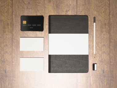 mockup iş şablonu. 