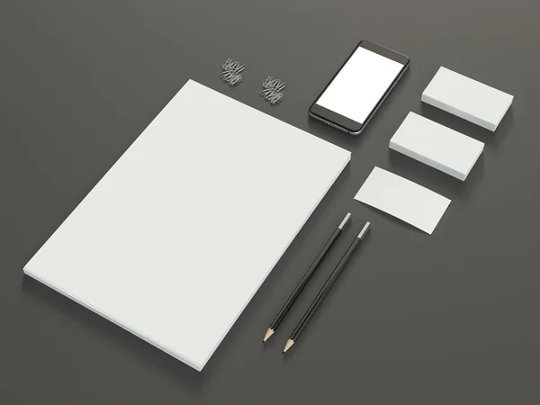 Mockup business template. — Stock Photo, Image