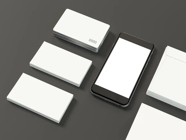 Modello di business Mockup . — Foto Stock