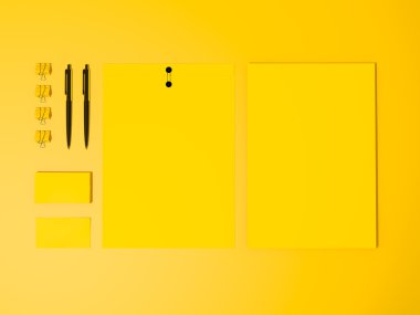 mockup iş şablonu. 