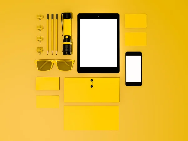 Modello di business Mockup . — Foto Stock