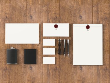 mockup iş şablonu. 