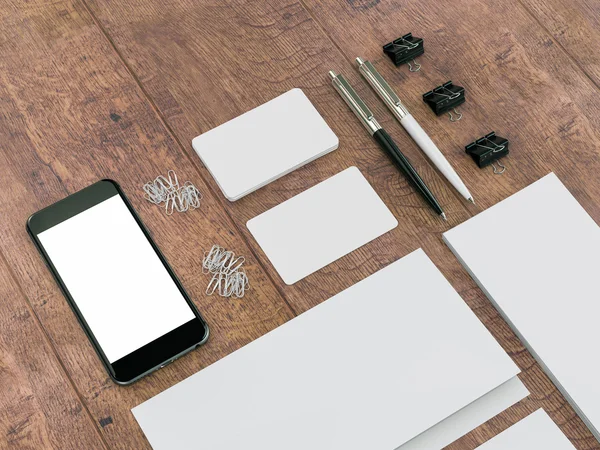 Modello di business Mockup . — Foto Stock