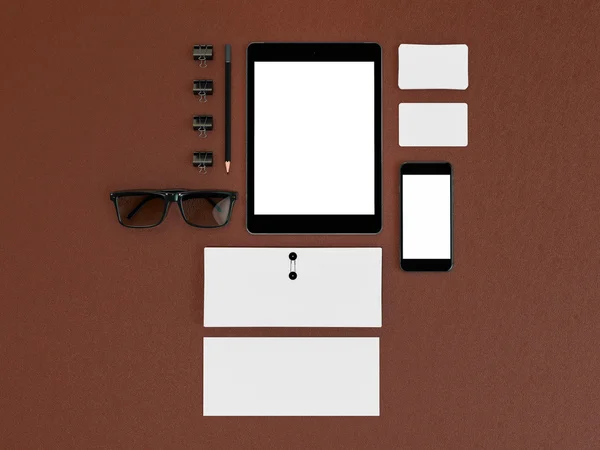 Modello di business Mockup . — Foto Stock