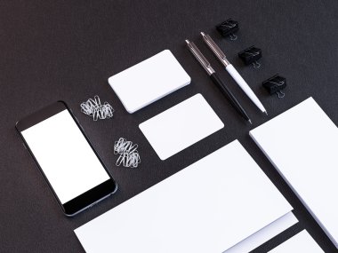 mockup iş şablonu. 