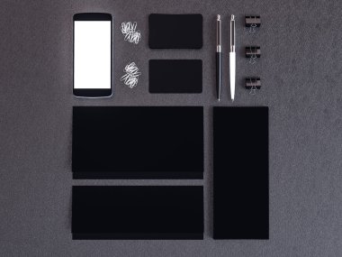 mockup iş şablonu. 