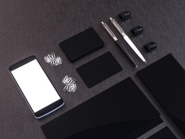 mockup iş şablonu. 