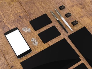 mockup iş şablonu. 