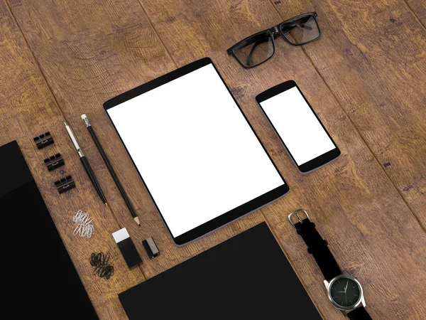 Modello di business Mockup . — Foto Stock