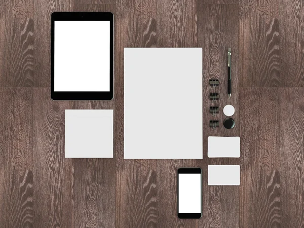 Mockup business template. High resolution — Stock Photo, Image