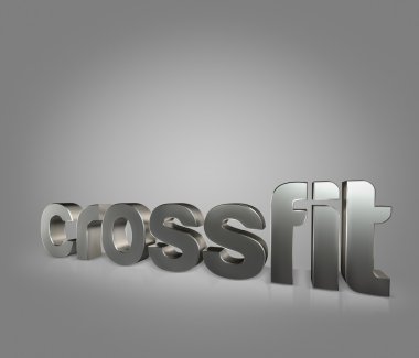 Motivasyonel fitness ifadeler harfler siyah stüdyo arka plan üzerinde demir