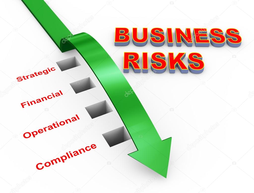 Illustration of business risks management Stock Photo by ©nasirkhan