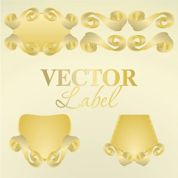 Vector Label line — Stock Vector