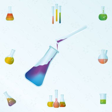 Sıvı ile test tüpü