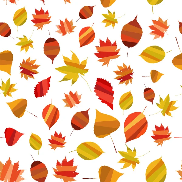 Autumn. vector leaves. — Stock Vector