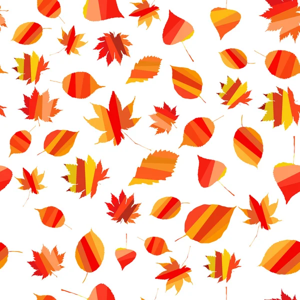 Autumn. vector leaves. — Stock Vector