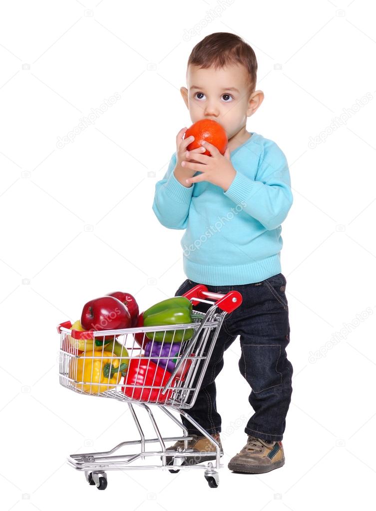baby shopping trolley