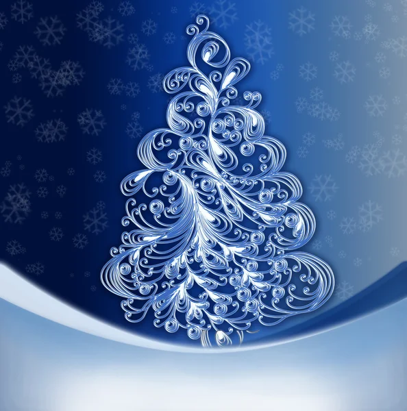New year. Christmas.Card. Blank. — Stock Photo, Image