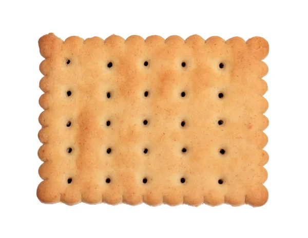 Cracker isoliert auf weiß — Stockfoto