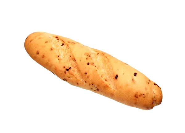 Zwiebelbaguette isoliert — Stockfoto