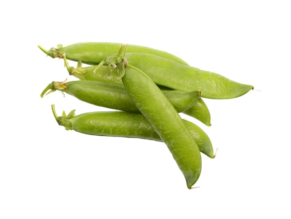 Green peas isolated — Stock Photo, Image