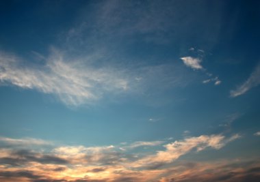 günbatımı gökyüzü arka planı için