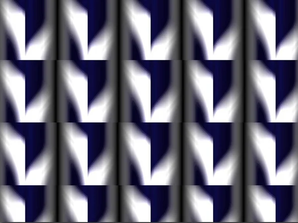 Fondo Abstracto Blanco Negro Gradiente Distorsionado Rectángulo Patrón Estructura Dinámica — Foto de Stock