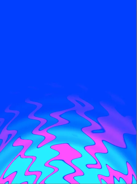 要旨背景 グラデーションシアンブルーピンク蛍光垂直幾何学的装飾現代パターン — ストック写真