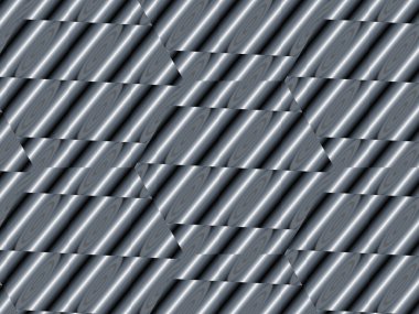 Soyut arkaplan, gri beyaz gradyan çarpık geometrik eğri yapı deseni