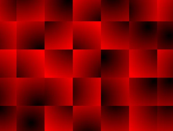 Abstract red square decor — Stockfoto