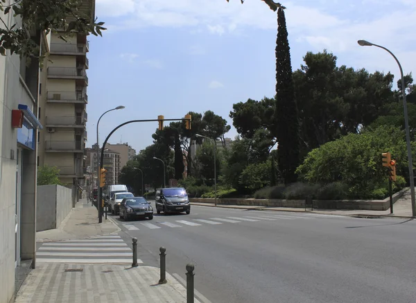 Rues de Figueres, près du Musée de Salvador Dali . — Photo