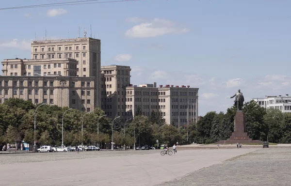 Plaza de la Libertad en Kharkiv — Foto de Stock