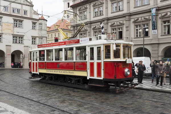 Il vecchio tram — Foto Stock