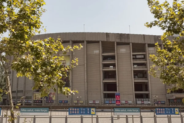 O estádio Camp Nou em Barcelona — Fotografia de Stock