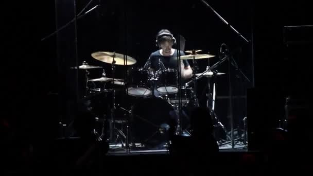 Sympho-Show World Hits. Solo drums — Stock Video