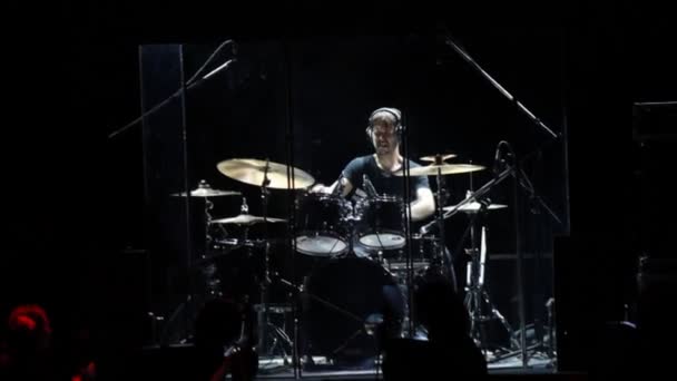 Sympho-Show World Hits. Solo drums — Stock Video