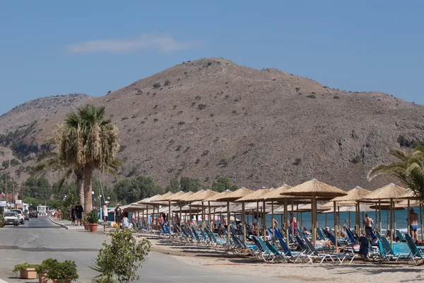 En la playa de Georgioupolis — Foto de Stock