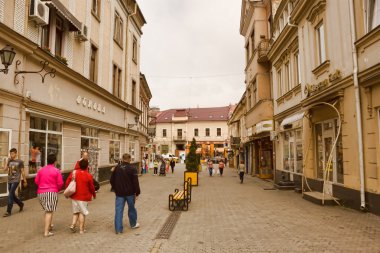 Uzhgorod sokaklarında