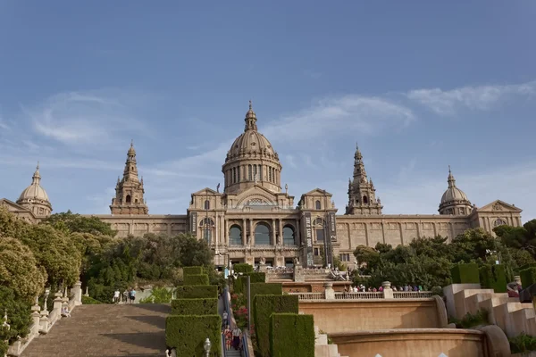 Nationella museum för konst i Katalonien i barcelona — Stockfoto