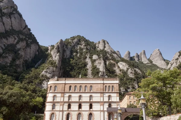 Monestir de santa María de montserrat — Foto de Stock