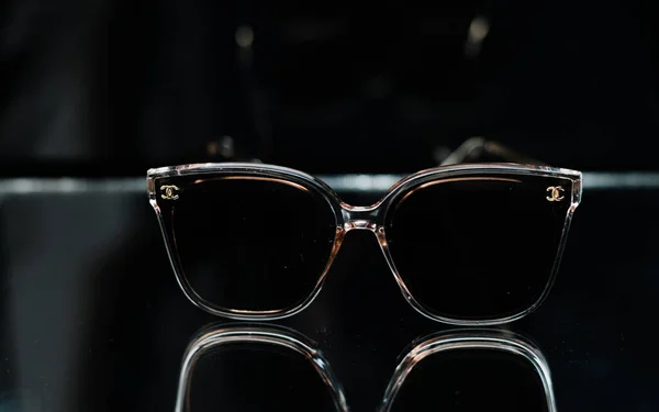 Gafas Moda Sobre Fondo Elegante — Foto de Stock