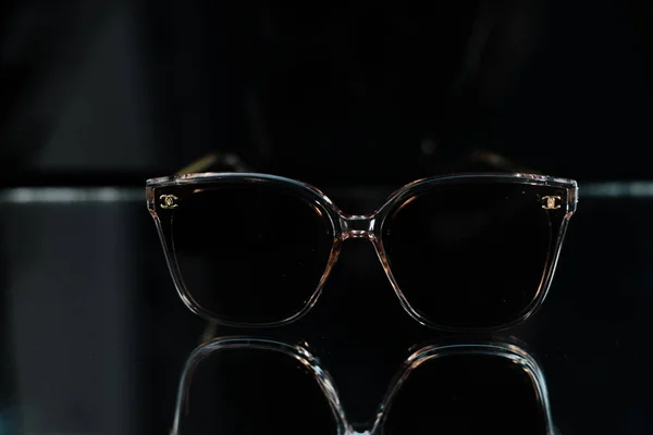 Gafas Moda Sobre Fondo Elegante — Foto de Stock