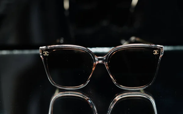 Gafas Moda Sobre Fondo Elegante — Foto de Stock