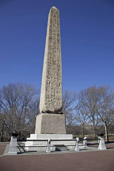 Egypian obelisks, Central Park, NYC — Stock Photo, Image