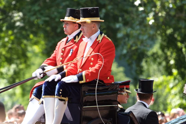 Trooping van kleur — Stockfoto