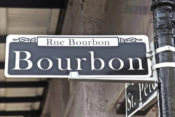 Bourbon street, Νέα Ορλεάνη — Φωτογραφία Αρχείου