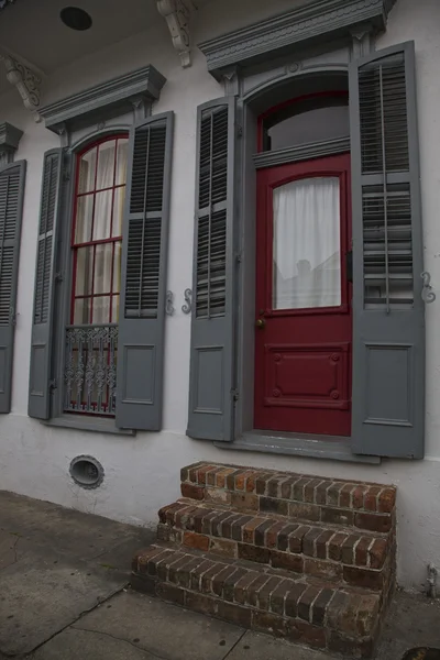 New Orleans, Franse kwartalen Rechtenvrije Stockfoto's