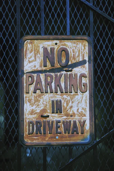 No Parking Sign — Stock Photo, Image