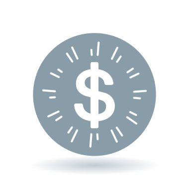 Dollar symbol. Dollar icon. Dollar sign. Vector illustration.